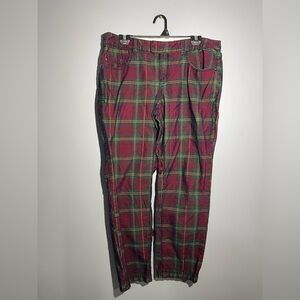 Pilcro Plaid Pants- Fit/Hyphen